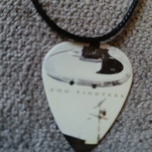FOO FIGHTERS GUITAR PICK NECKLACE